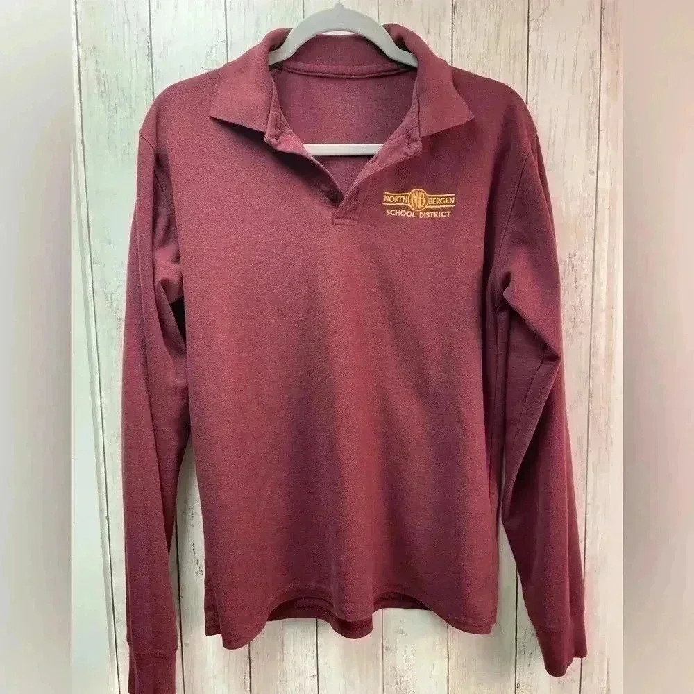 North Bergen uniform boys shirts (lot of 11) size adult medium to Large